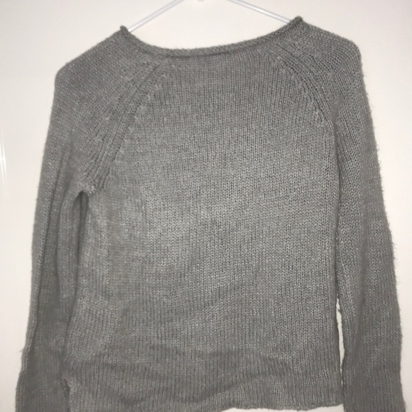 Grey heart sweater - Picture 3 of 3